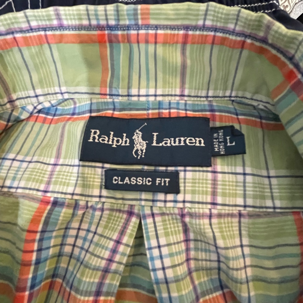 Polo Ralph Lauren Men’s Button Down Short Sleeved